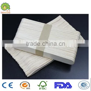 150*18*1.6mm Disposable Birch Wooden Tongue Depressor Packed in Bulk thumbnail-4