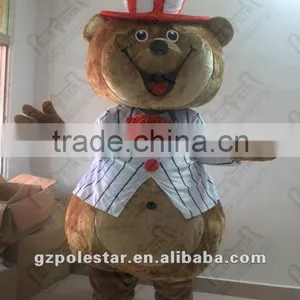 Big Teedy Bear Mascot Costume High Quality Costume NO.2460 thumbnail-5