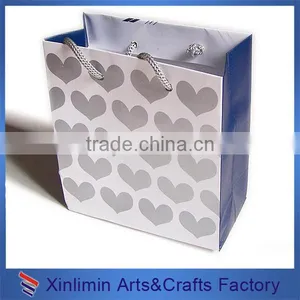 Customized Printed Luxury Promotional Paper Shopping Bag With Handle thumbnail-1