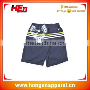Hongen Apparel Cheap Hot Sale Top Quality Men's Sublimation Beach Shorts thumbnail-1