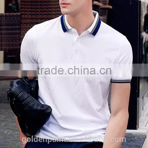 Constrast Collar and Cuff Unisex Polo Shirt Size Xxxxl thumbnail-2