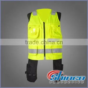 hi Vis Flame Resistant Waterproof Jacket for Security thumbnail-1