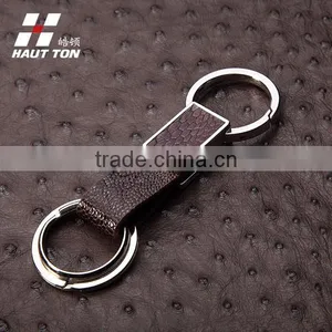 HAUTTON Luxury Product Real Ostrich Leather Key Chain thumbnail-1