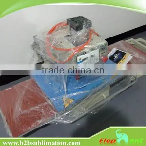 Manufacturer Flatbed Pneumatic Heat Press Machine T-shirt thumbnail-1