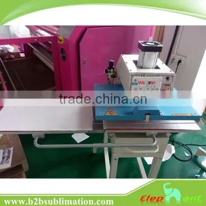 High Quality Hot Selling Semi- Auto Label Pyrograph Plain Heat Trasnfer Printing Machine thumbnail-1