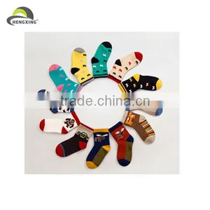 Jacquard Warm Socks Stock Wholesale Cheap Kids Sport Socks Jacquard Socks thumbnail-5
