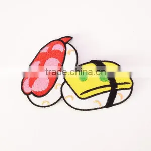 2017Customized Sushi Embroidery Patch, Virious Food Embroidered Wholesale Patch thumbnail-1
