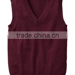Child Sweater as School V-neck Uniform Pullover Sweater thumbnail-4