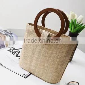 Zm35750a Trendy Women Handbags Wholesale Casual Straw Bags thumbnail-1