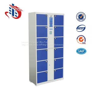 Supermarket/Mall Public Smart Locker 12 Door Electronic Locker thumbnail-1
