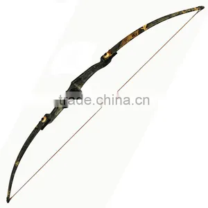 Cast Aluminium Handle Long Bow Archery Bow thumbnail-1