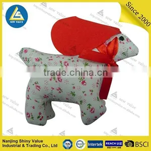 100% Cotton Dog Pin Cushions With Small Flora for Sewing Work thumbnail-1