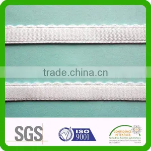 10mm Plush Back Woven Scalloped Elastic Strap thumbnail-1