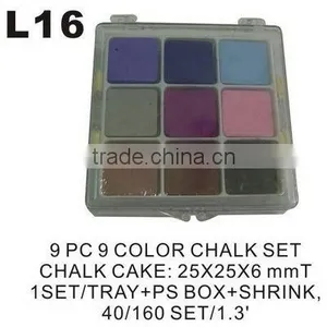 L16 9 PC 9 COLOR CHALK SET thumbnail-1