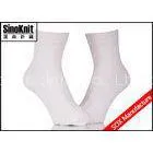 Solid Color Customized OEM Women Casual Socks , White Female Leisure Socks thumbnail-1