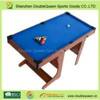 Kids Games 6ft Folding Leg Pool Table for Home Use thumbnail-1