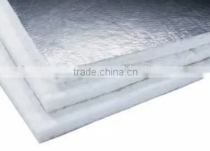 Thermal Insulation Fire Retardant Sound Absorption Glass Wool Blanket With Aluminium Foil thumbnail-6