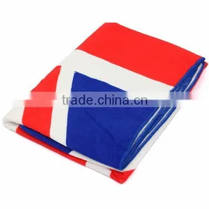 Ultra Absorbent Soft Transfer Prinited Microfiber Beach Towel thumbnail-4
