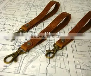 2014 Fashion Real Leather Piece Handbag Keychain/leather Handbag Handle thumbnail-1