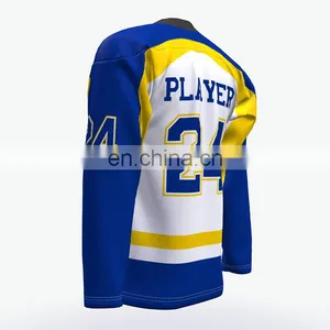 Custom Sublimation Pullover Ice Hockey Wear thumbnail-4