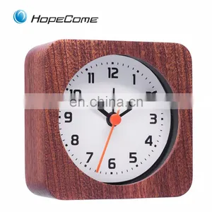 Supply Cheap Price Simple Wooden Digital Alarm Clock thumbnail-3