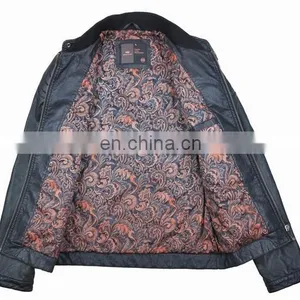 2015 Top New Design High Quality PU Leather Jacket thumbnail-3