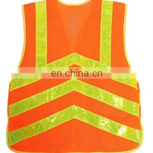 High Reflective Safety Hi-vis Wasitcoat Vest/ Road Safety Policemen Workwear Vest thumbnail-2