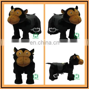 Custom Plush Electric Animal Ride Riding Animal Toys Stuffed Hot Sale 12v Electric Ride on Toys thumbnail-1