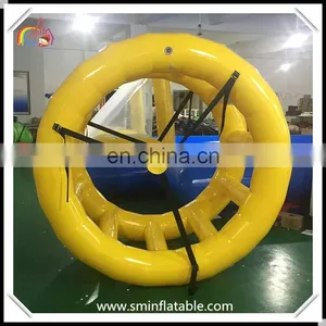 Durable 0.9mm Pvc Inflatable Water Roller, Floating Water Walking Wheel for Water Game From China Manufacturer thumbnail-1