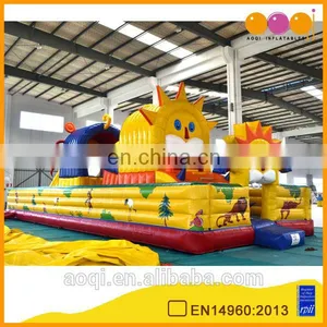 AOQI High Quality Inflatable Fun City Sun Shape Inflatable Fun City From China Manufacturer thumbnail-1