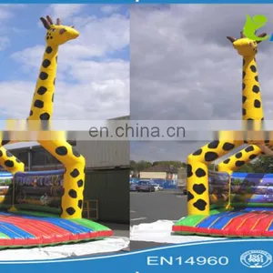 Commercial Inflatable Giraffe Bouncer/inflatable Giraffe Jumping Bouncer/giraffe Inflatable Bouncer Castle thumbnail-5