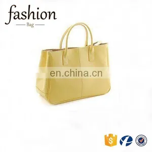 CR New Business Ideas Europe Most Popular Items Simple Style Ladies Leather Handbag Pink Color pu Tote Bag Custom thumbnail-2