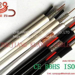 High Quality RG59 Coaxial Cable With DC Power Cable thumbnail-5