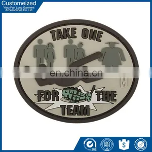 Custom Rubber Patches Pvc Rubber 3d Patch thumbnail-2