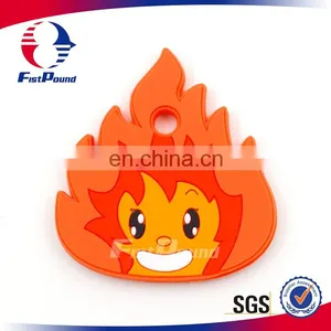 Custom PVC Key Cover Fire Key Cap thumbnail-1