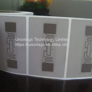 860-960MHz Long Range Passive RFID Sticker Tag for Logistics Tracking thumbnail-1