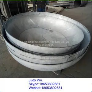 High Quality Carbon Steel Pipe Cap Fitting Dish End thumbnail-2