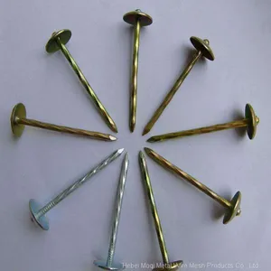 Smooth Shank Galvanized Umbrella Roofing Nail/common Nail/nail Making Machine thumbnail-3