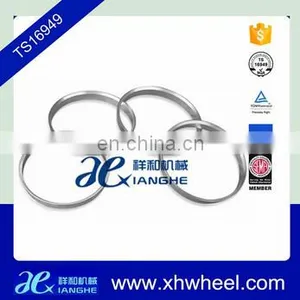 Alloy White Aluminum Hub Centric Rings 73.1 OD to 57.1 ID thumbnail-2