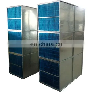 Air Handling Unit Double Folded Edge 0.13mm Thick Aluminum Foils Cross Flow Ventilator Core thumbnail-6