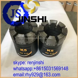 High Quality Top Sale Diamond Core Drill Bits for Hard Rock Mining nq hq nx Diamond Core Bit thumbnail-2