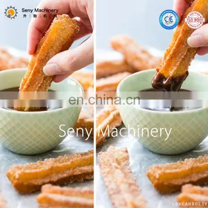 Spanish Churros Making Machine Churros Encrusting Making Machine thumbnail-5