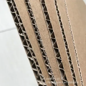 Flute Brown Corrugated Paper Board thumbnail-1