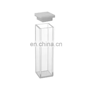ES Quartz Glass Q-206 Standard Fluorometer Cell With Lid thumbnail-1