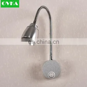 Flower Like No Wiring Wall Lamp With Chrome And Black Colour Hot Welcome Reading Lamp Bed Wall Factory Wall Lamp Designs thumbnail-1