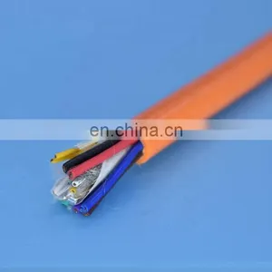 0.75mm Twisted Pair Cable 8 Core Shielded Copper PUR Cable for Pipe Crawler thumbnail-1