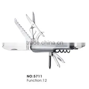 Polish 420/430 Stainless Steel Multi Knife Lighter Pocket Knife thumbnail-1