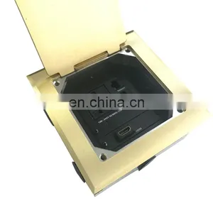 Recessed Rj45 Stage Under Floor Box Socket thumbnail-4