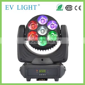 2015 7Pcs Four in One Rgbw Spotlights Type /R6 Led Shower Head 7*30w Rgbw Led Beam Moving Head dj Lights thumbnail-3