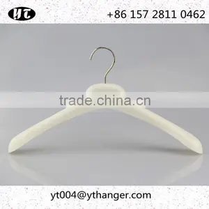 Best Selling White Plastic Clothes Hanger and Pants Hanger for Lady thumbnail-2